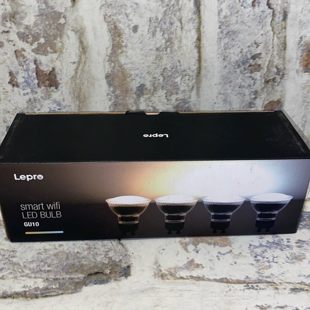 Lepro GU10 Smart WiFi LED Bulb 4pk